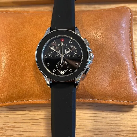 Michele | Accessories | Michele Cape Chrono Mww27c00002 With  display picture 3